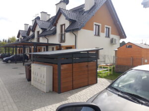 Prístrešok na odpadky 3m x 3m