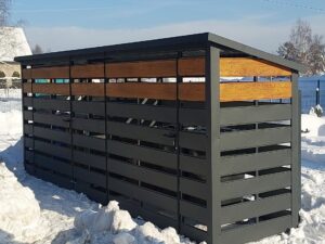 Prístrešok na odpadky 5m x 1.6m
