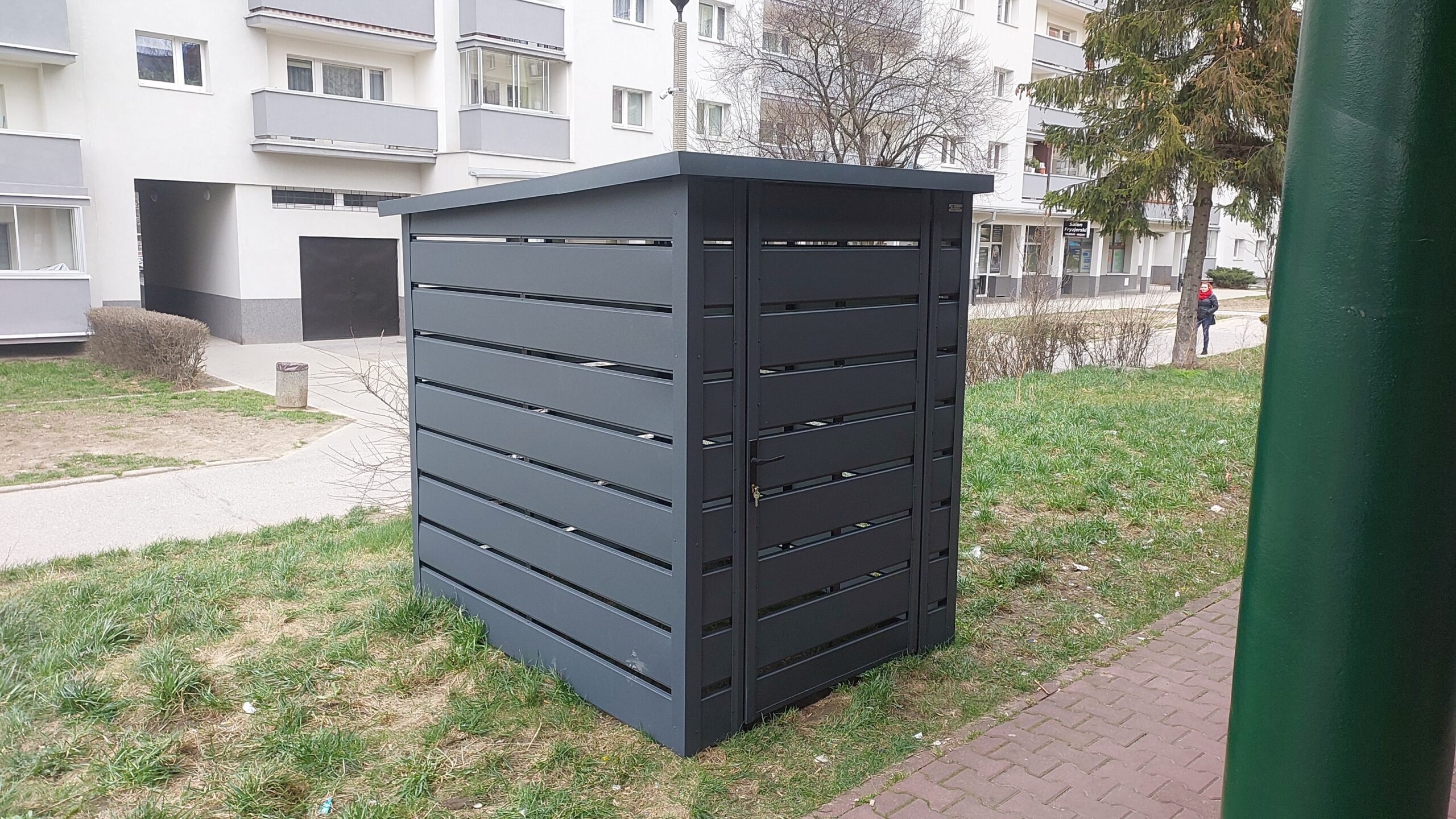 Prístrešok na odpadky 1,5m x 2m