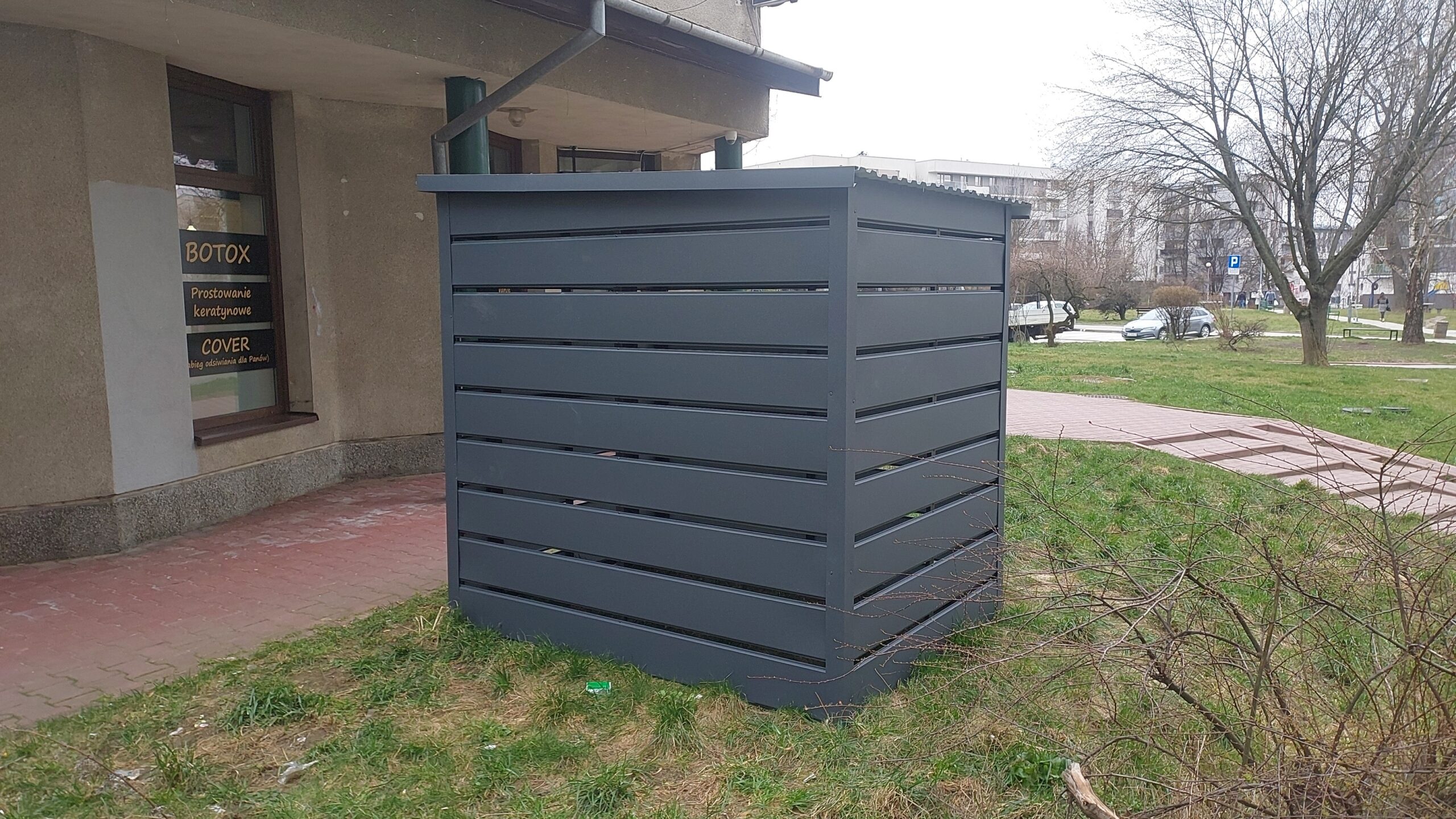 Prístrešok na odpadky 1,5m x 2m - Image 3