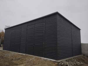 Plechová garáž 12m x 6m
