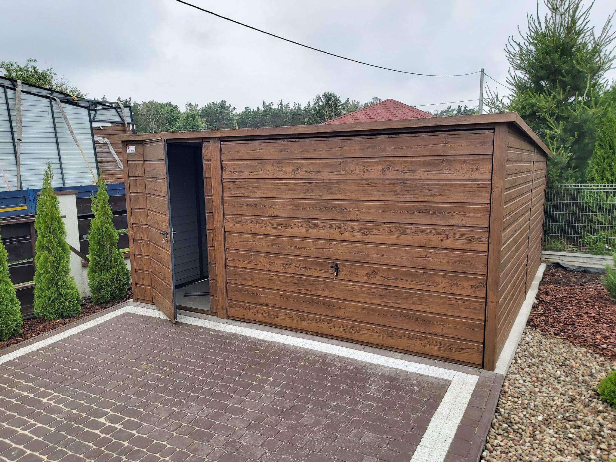 Plechová garáž 4x6